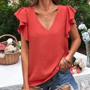 Orange Medium Blouse
